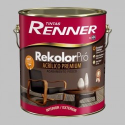 Base Acril Media Fs Rekolor 3,2L Rv3791 Renner