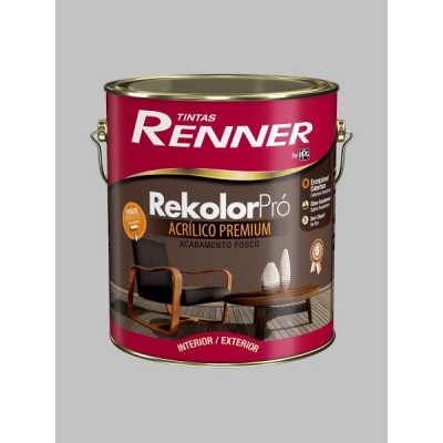 Base Acril Media Fs Rekolor 3,2L Rv3791 Renner