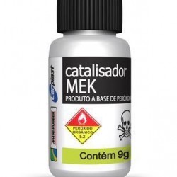 CATALISADOR P/MASSA PLAST 09G MEK