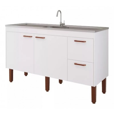 Balcao Cozinha Slim 1,54Mt Br