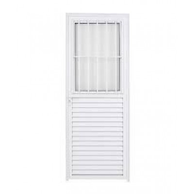 PORTA POSTIGO ALUM BR 210X80 DIR SMG