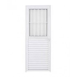 PORTA POSTIGO ALUM BR 210X80 ESQ SMG