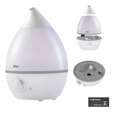 Umidificador com Luminária e Difusor de Aromas Wap Air Flow