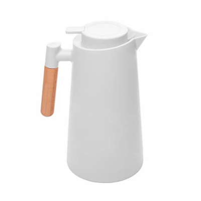 Garrafa Térmica Branca de Plástico de 1L, ESCAND 220001 LYOR