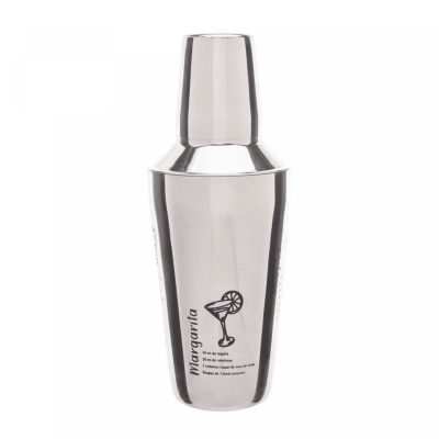 Coqueteleira de Aço Inox com Receitas 500ml, 2819 LYOR
