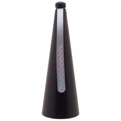 Ventilador Repelente de Mesa de Plástico Preto - 4921 Lyor