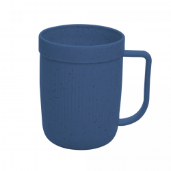 Caneca Lyor PP Bambu Stripes 340Ml Azul 5932