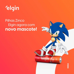 F - PILHA ZINCO CARVAO AA BLISTER C/40 ELGIN