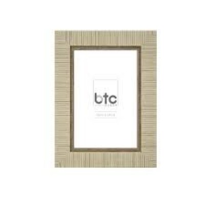 Porta Retrato 15x10 cm em Resina Natural Bege BTC