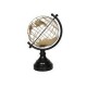 Globo Decorativa de Metal Preto e Dourado BTC
