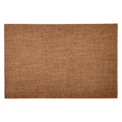 Jogo Americano Quadrado Marrom em Pu Mesa Posta 1 Pc BTC