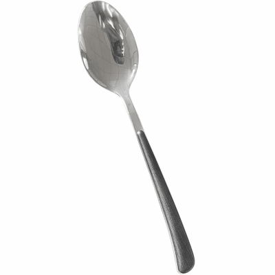 Faqueiro 24 Peças Talheres de Aço Inox com Cabo Preto BTC