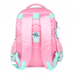 Mochila Infantil de Costa Rosa Stitch - 41551SC