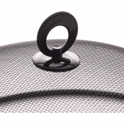 Tela Protetora em Metal Preto de Alimentos 35X13 - 2526 LYOR