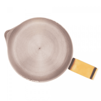 Leiteira Elegante de Aço Inox Dourada 350ml - Lyor