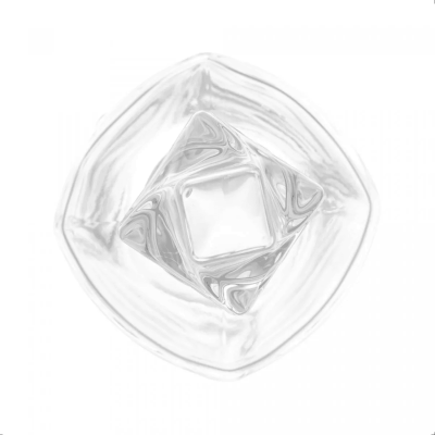 Garrafa Para Whisky De Cristal Tortile 750ml - 20624 Wolff