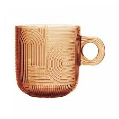 Conjunto 4 Xícaras de Vidro Frankfurt Colorido 100ml - Wolff