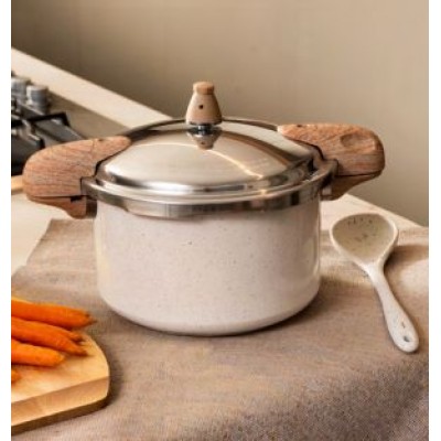 Panela de Pressão com Indução 5,4 Litros Vanilla - BRINOX