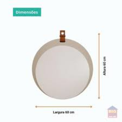 ESPELHEIRA LUA CAPPUCCINO MGM