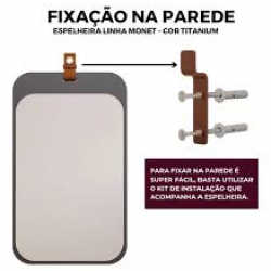 ESPELHEIRA MONET TITANIUM MGM