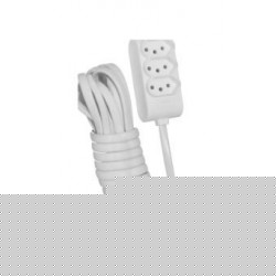 EXTENSAO 2P+T CABO PARALELO 4,5M CZ 1784 ILUM