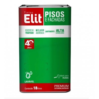 Tinta Piso Cinza 18L Elit