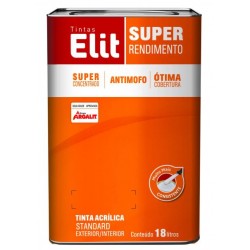 TINTA ACRIL RENDE MUITO BRANCO GELO FSC 18L ELIT