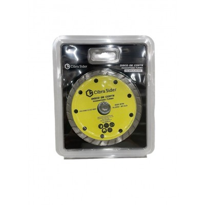 DISCO DIAMANTADO TURBO 20X110MM CIBRA