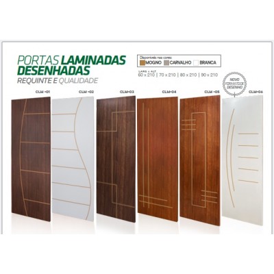 PORTA FRISADA MOGNO 04 210X60 CLM