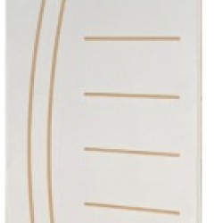 PORTA FRISADA BRANCA 06 210X60 CLM