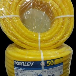 ELETRODUTO CORRUGADO 25MM RL C/ 50MT AM FORTLEV