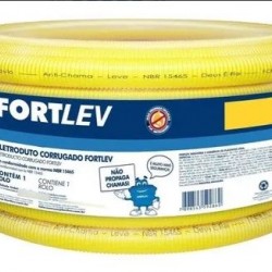 ELETRODUTO CORRUGADO 25MM RL C/ 50MT AM FORTLEV