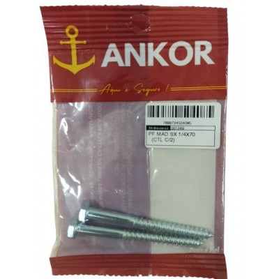 PARAF SEXT MAD 1/4X70 C/2 ANKOR