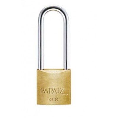 Cadeado Latao 30Mmx50Mm Color Haste Longa Papaiz