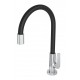 Torneira Cozinha Mesa Bica Flexivel Cromado/Preto 1167 C23 Deca