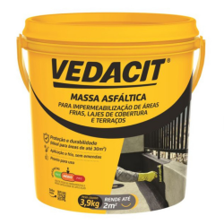 Massa Asfaltica 3,9kg Vedacit
