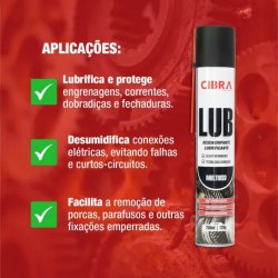 Desengripante Spray 120Gr Cibra