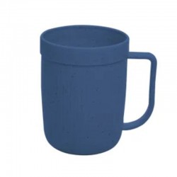 Caneca Lyor PP Bambu Stripes 340Ml Azul 5932