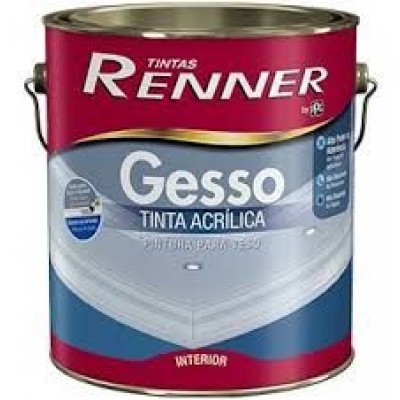 TINTA DIRETO GESSO BRANCO FSC 3,2L RENNER
