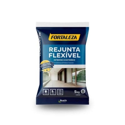 REJUNTE FLEX 01KG CINZA FORTALEZA