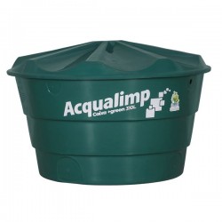 Caixa Dagua Poliet 310L C/ Tp +Green Acqualimp