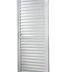 PORTA VENEZIANA ALUM BR 210X70 ESQ SMG