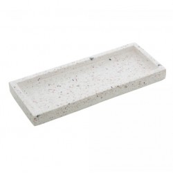 BANDEJA RET MARMORE TERRAZO 25CM 2988 LYOR