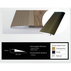 REDUTOR P/LAMINADO 10MM CHAMPANHE 3,0MT NEW PONTA