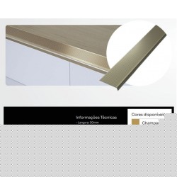 CANTONEIRA 3X0,7 CHAMPANHE 3,0MT NEW PONTA