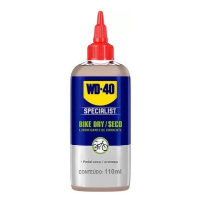 F - LUBRIFICANTE DE CORRENTE BIKE DRY 110ML WD 40