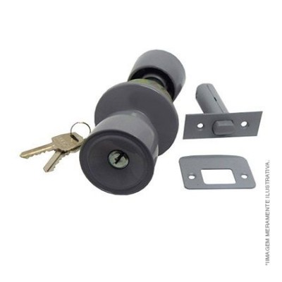 F - FECH TUBULAR P/DIVISORIA PRETA