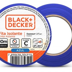 O - FITA ISOLANTE 18MMX10M AZ B&D