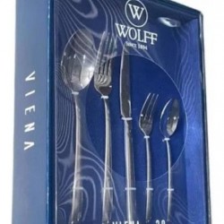 Faqueiro 30pc De Aço Inox Viena Wolff
