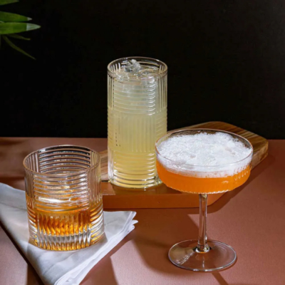 Conjunto 02 Copos de Vidro Para Whisky CHESS 29294 WOLFF